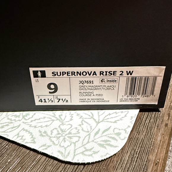 Women's Adidas SUPERNOVA RISE 2 RUNNING SHOES - Picture 2 of 2
